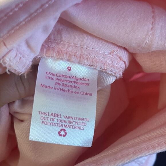 No Boundaries. Like new!! pink high waisted cropped jeans, size juniors,  9 - Picture 10 of 13